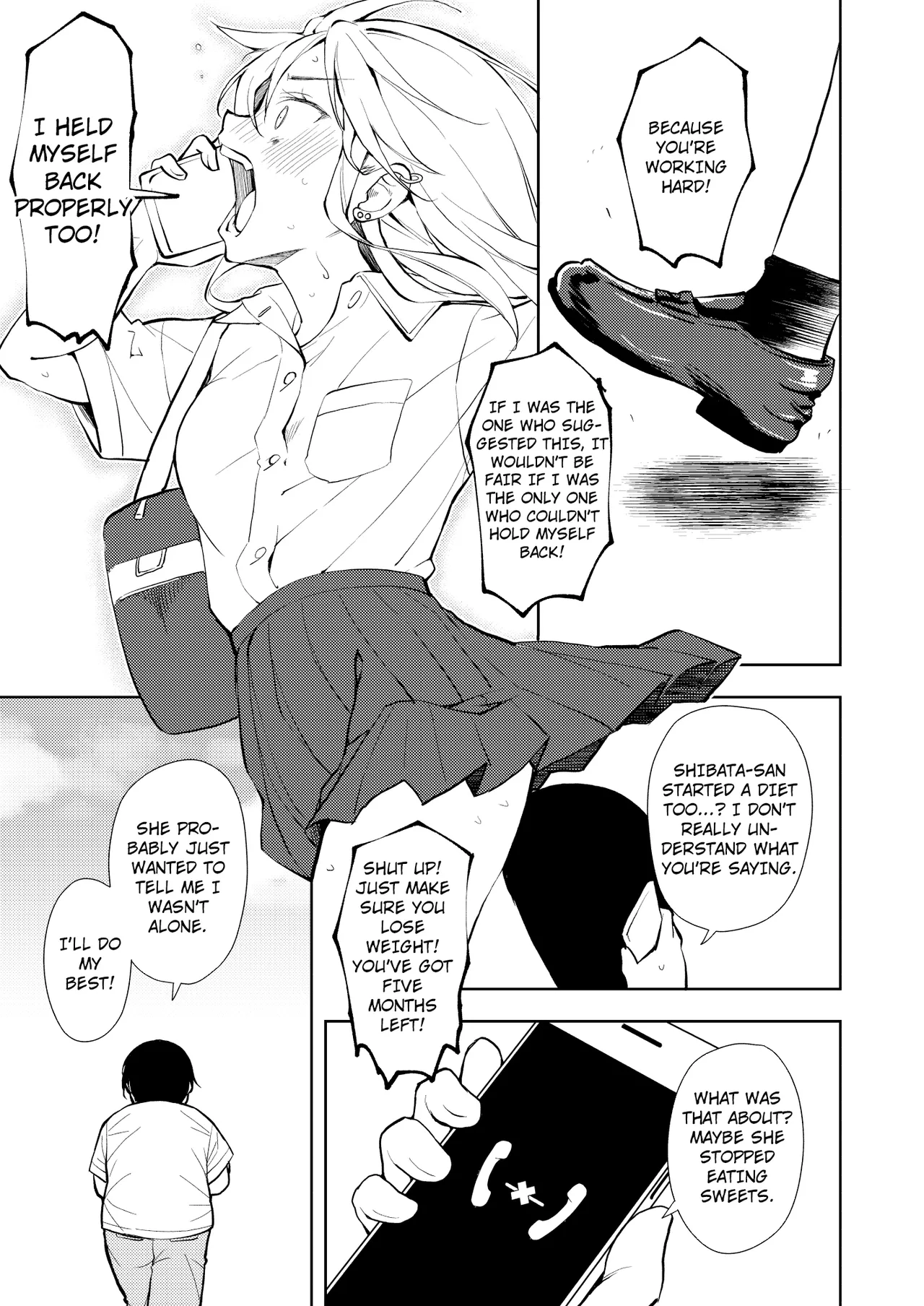 Hentai Manga Comic-Touma, lose weight!!-Read-38